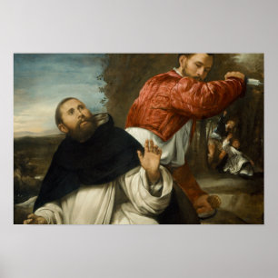 Giovanni Girolamo Savoldo - S:t Peter dödades Poster