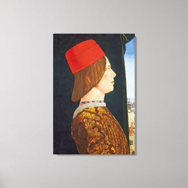 Giovanni II Bentivoglio 1474-77 Canvastryck (Framsida)