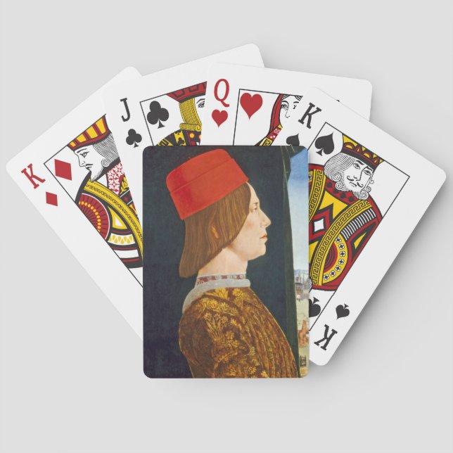 Giovanni II Bentivoglio, C. 1474 - 77 Spel Kort (Baksidan)