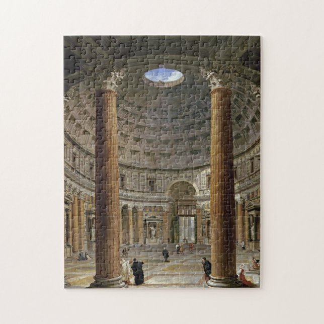 Giovanni Paolo Panini - Pantheon, Rom Pussel (Vertikal)