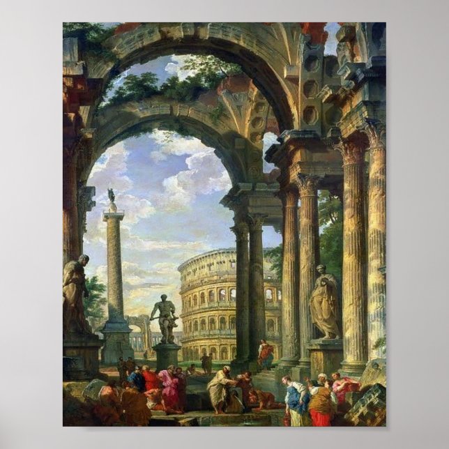 Giovanni Paolo Panini Poster (Framsidan)