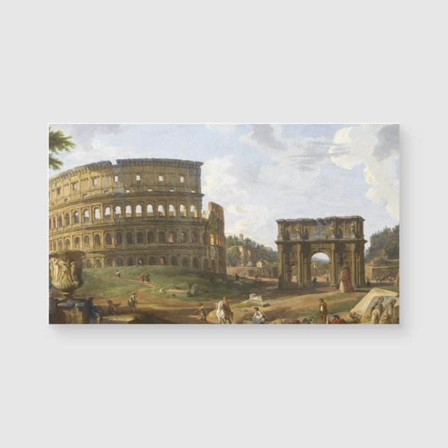 Giovanni Paolo Panini View of the Colosseum (Framsida)
