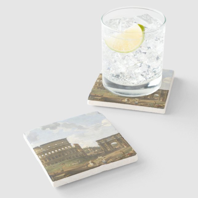 Giovanni Paolo Panini View of the Colosseum Stenunderlägg (Sidan)