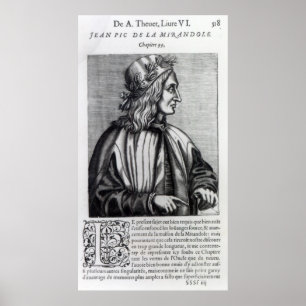 Giovanni Pico della Mirandola, från Poster