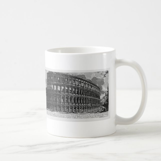 Giovanni Piranesi- beskådar av den Flavian Kaffemugg (Höger)