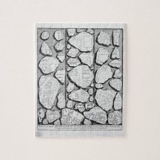 Giovanni Piranesi-Karta av forntida Rome&Forma Pussel