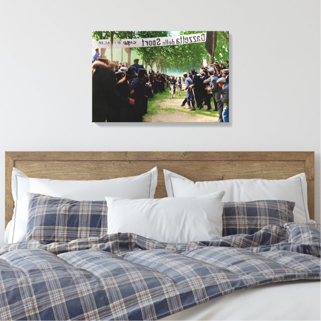 Giovanni Rossignoli Etappseger Giro d'Italia  Canvastryck (Insitu (sovrum))