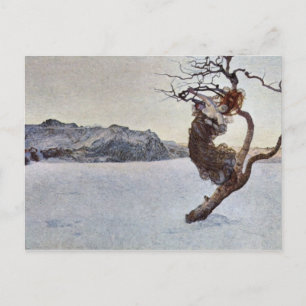 Giovanni Segantini - det onda modern Vykort