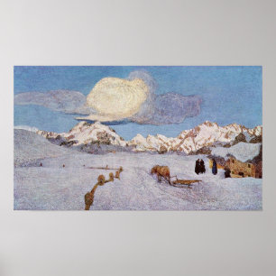 Giovanni Segantini - död Poster
