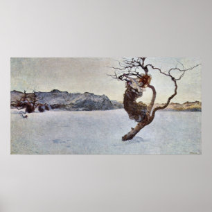 Giovanni Segantinis onda mor Poster