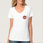 Giovannitti Reunion V Neck  T Shirt<br><div class="desc">See you at the reunion!</div>