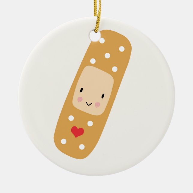 Gips Julgransprydnad Keramik (Framsidan)