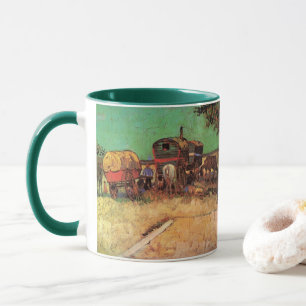 Gips med Caravans av Vincent van Gogh Mugg