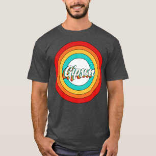 Gipson Namn Shirt Vintage Gipson Circle T