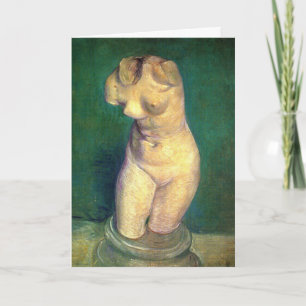 Gipsstatyett Kvinnlig torso av Vincent van Gogh Kort