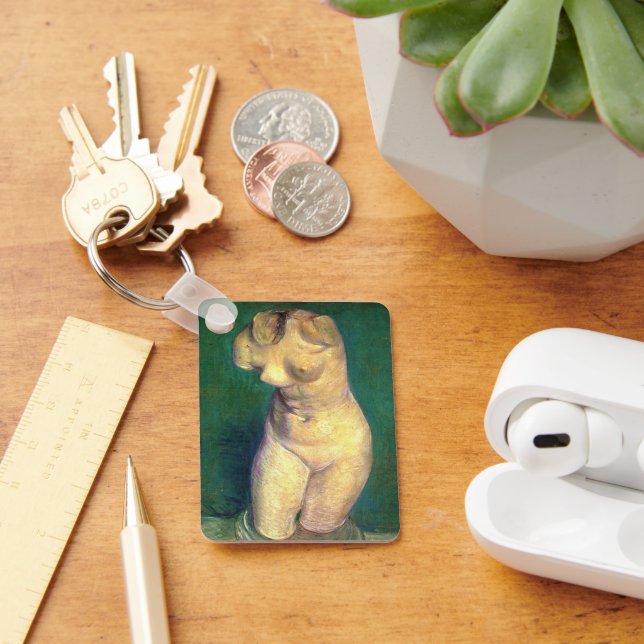 Gipsstatyett Kvinnlig torso av Vincent van Gogh Nyckelring (Skrivbord)