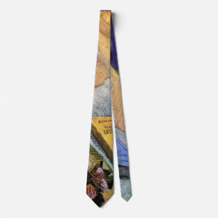 Gipsstatyett Ros och romaner Vincent van Gogh Slips