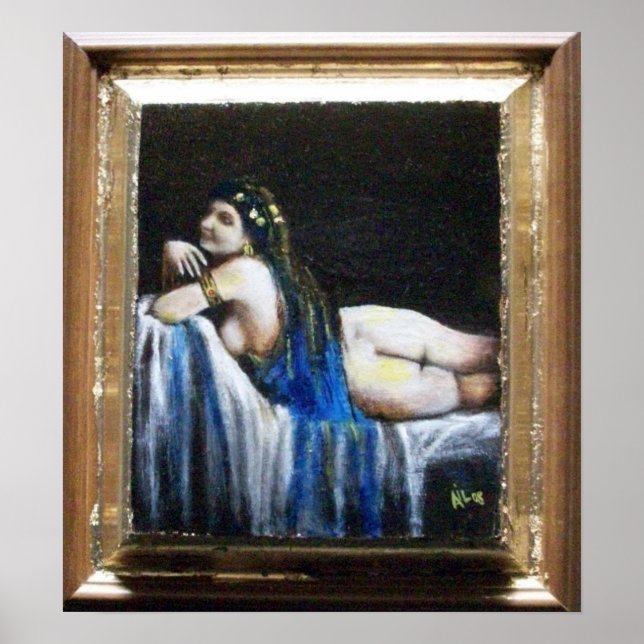 GIPSY BLUE POSTER (Framsidan)