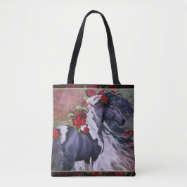 Gipsy Ro w/gräns Tote Bag Tygkasse