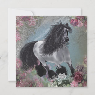 GipsyVanner1 - Gratulationskort Kort