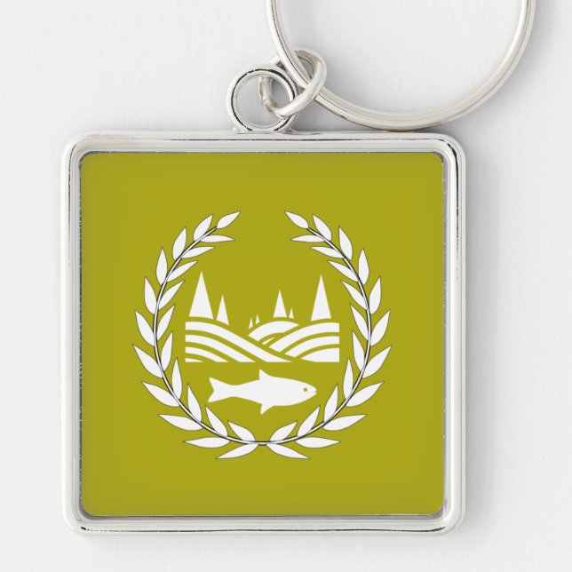 Giradan Flagga - Nyckelring (Framsidan)