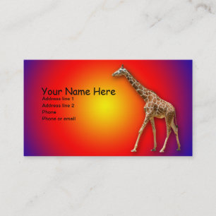 GIRAFF #1 VISITKORT