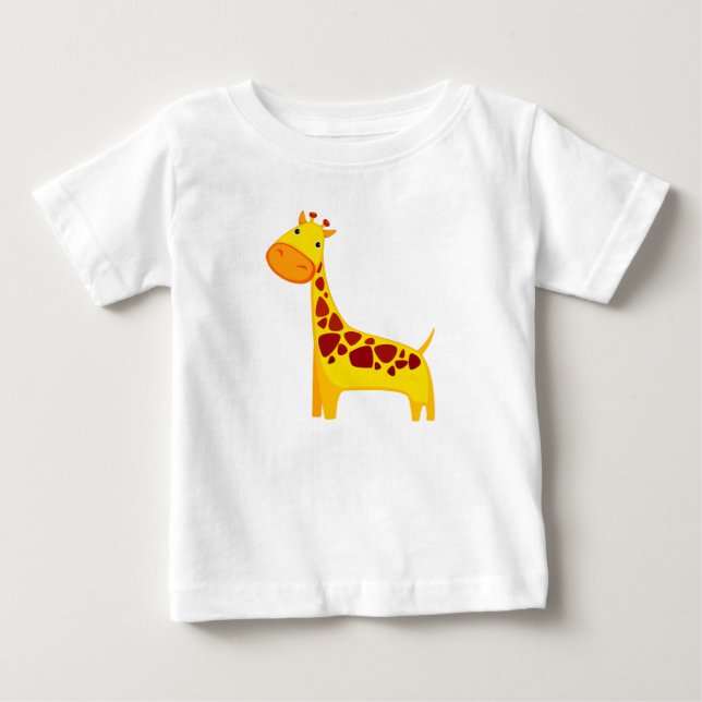 giraff, afrika, natur, bilder, djur t shirt (Framsida)