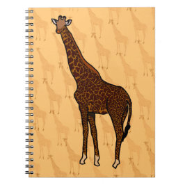 Giraff anteckningsbok