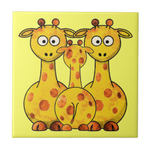 GIRAFF belägger med tegel Kakelplatta