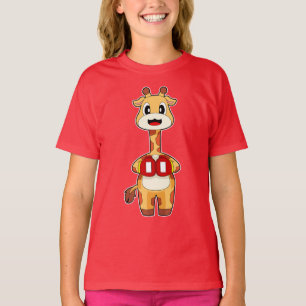 Giraff Boxare Boxningshandskor Boxning T Shirt