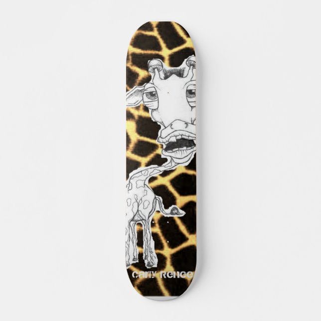 Giraff Carly Renee Skateboard Bräda 19,5 Cm (Framsida)