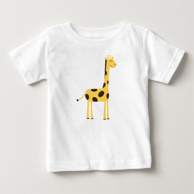 giraff, djur, vildmark t shirt (Framsida)