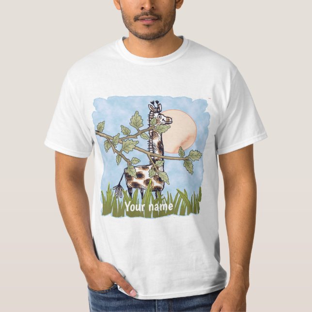 Giraff Döljer t-shirt (Framsida)