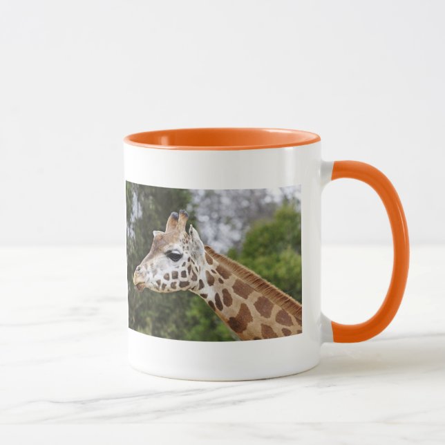 Giraff för öde för Safariafrikamod chic flott Mugg (Höger)