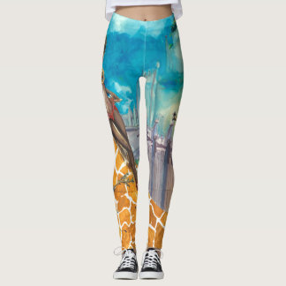 Giraff (fullt) leggings