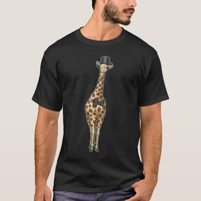Giraff Ganska Band Bröllop T Shirt (Framsida)
