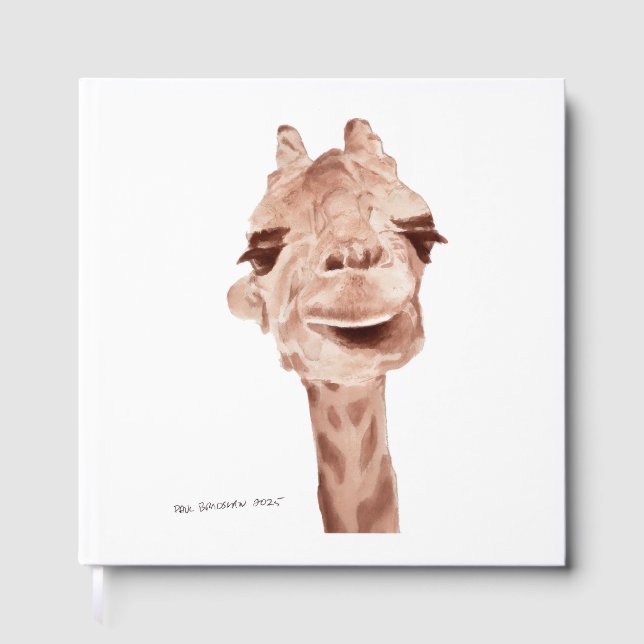 giraff gästbok (Framsida)
