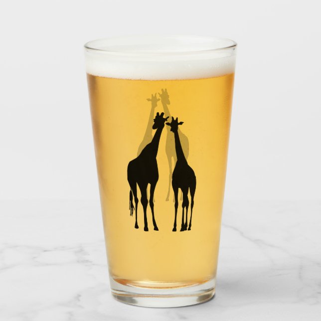 Giraff Glaskopp (Baksida fylld)