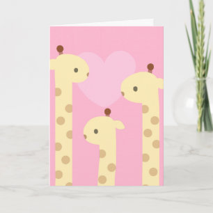 Giraff Helgkort