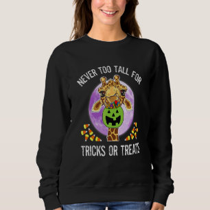 Giraff Höst Halloween Godis Majs Bus eller Buss T Shirt