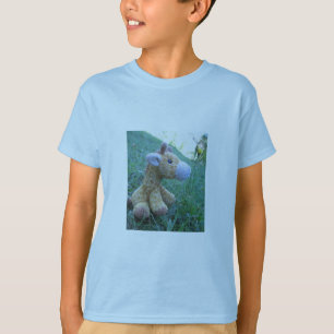 Giraff i vilden - ungeutslagsplats tee shirt