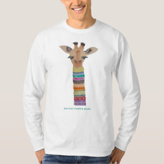 Giraff Långärmad T-Shirt