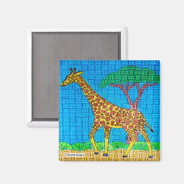 Giraff - Magnet (Front/Back)
