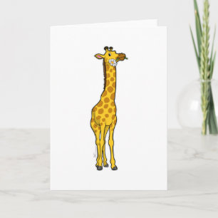 Giraff med Daisy Kort