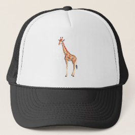 giraff med lång hals keps
