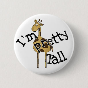 Giraff mig högväxt förmiddagsöt knapp
