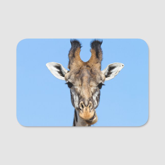 Giraff Namnbricka (Framsida)