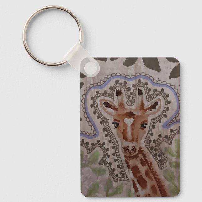 Giraff Nyckelring (Framsida)