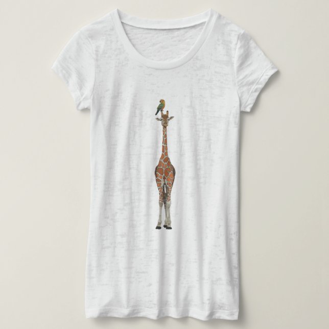 GIRAFF & PAPEGOJA T-SHIRT (Design framsida)