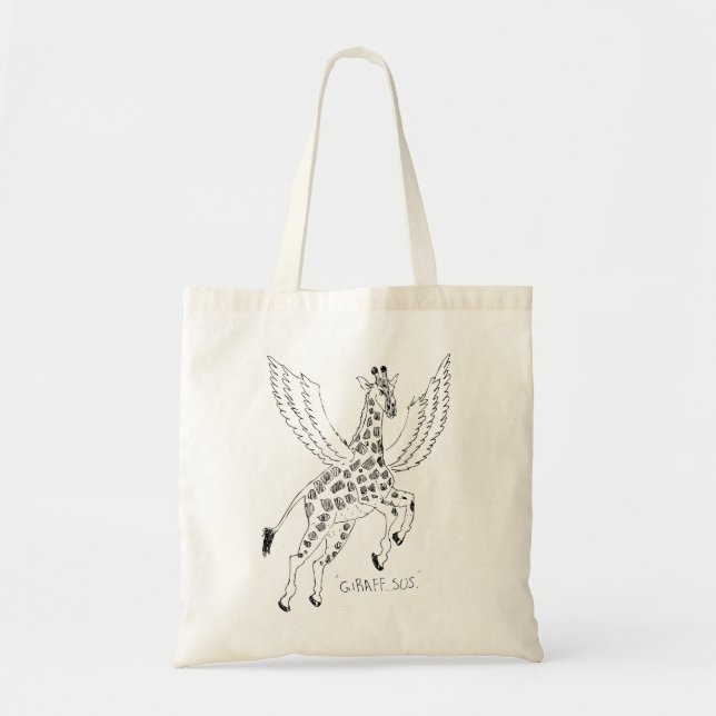 Giraff + pegasos = Giraffsus Tygkasse (Framsidan)